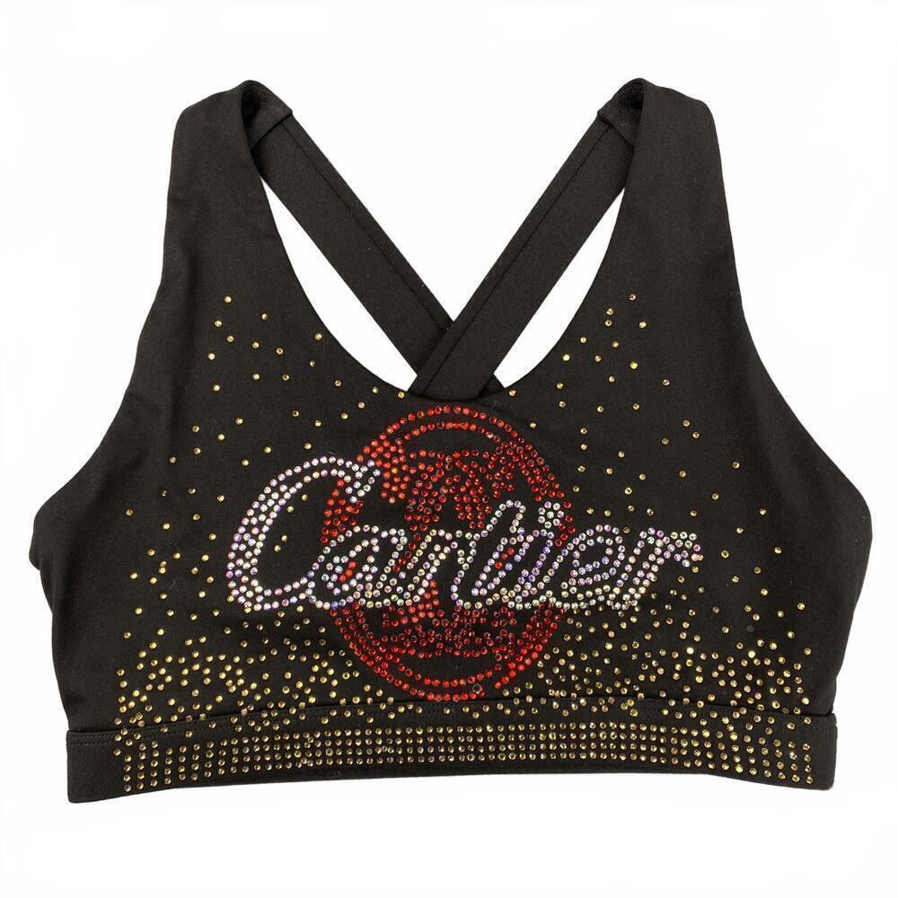 Stunning Embellished Cartier Cheer Sports Bra